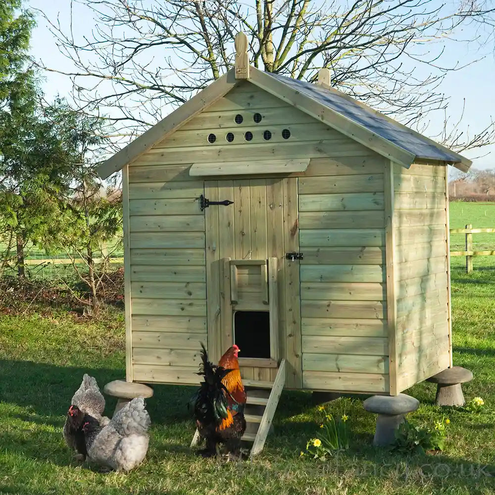 Granary 25 Hen House with Tiled Roof