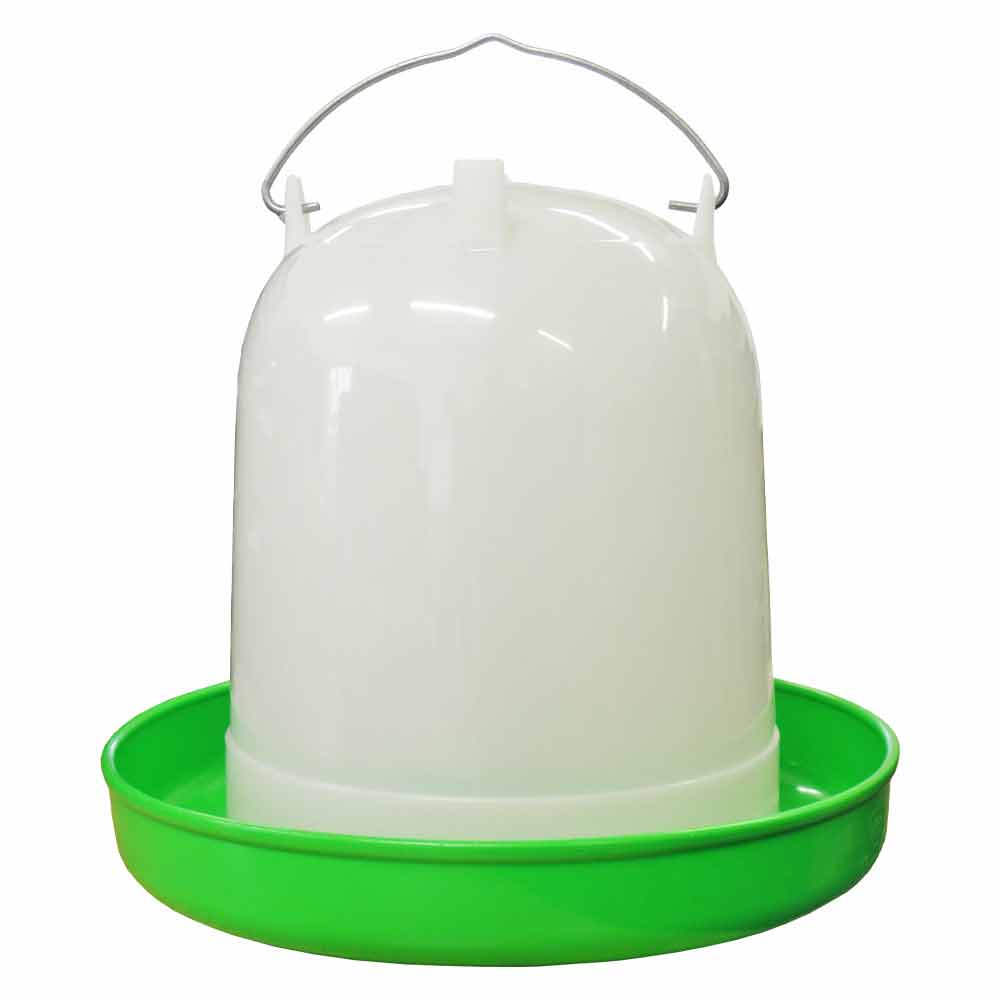 8 lit Plastic Super Fountain Drinker, legs folded