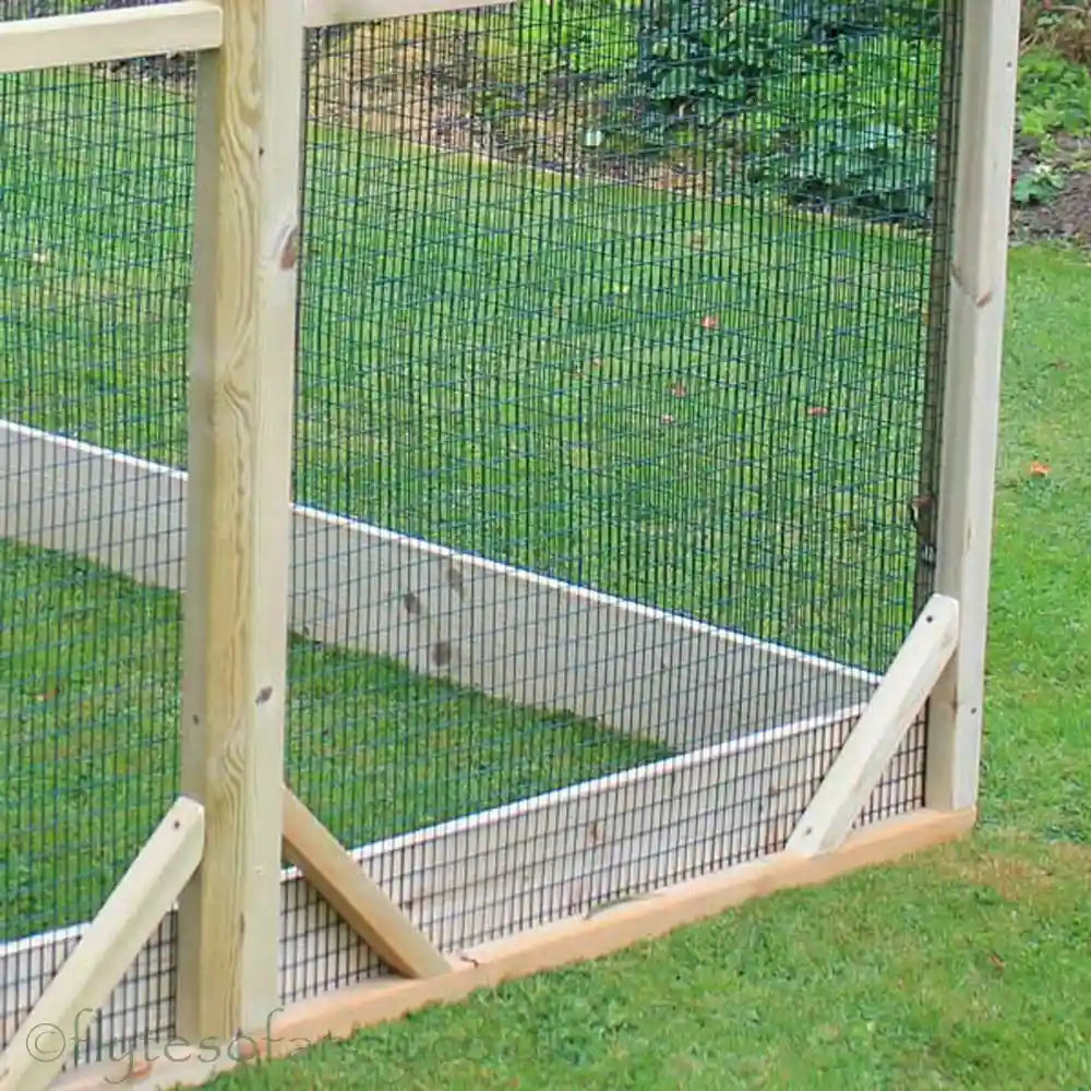 Timber Skirt for Flyte Aviary Chicken Coops