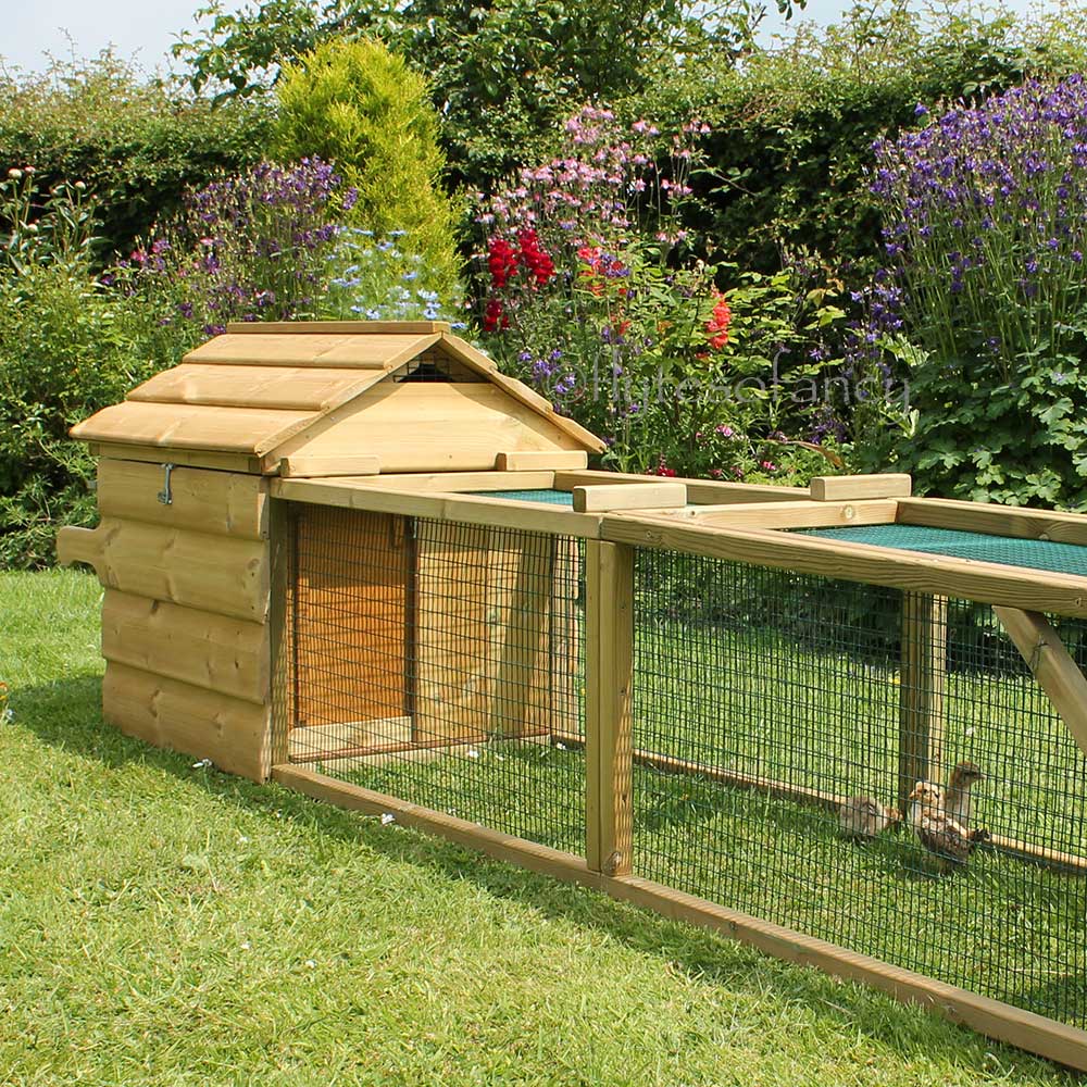 Broody Chicken Coop Pop-hole Door closed