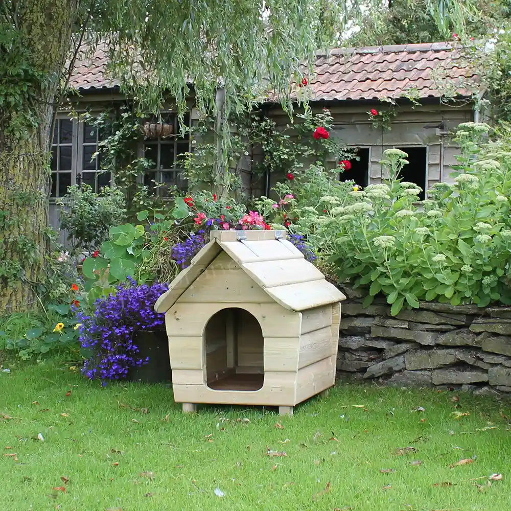 Small Buckland Dog Kennel RHS