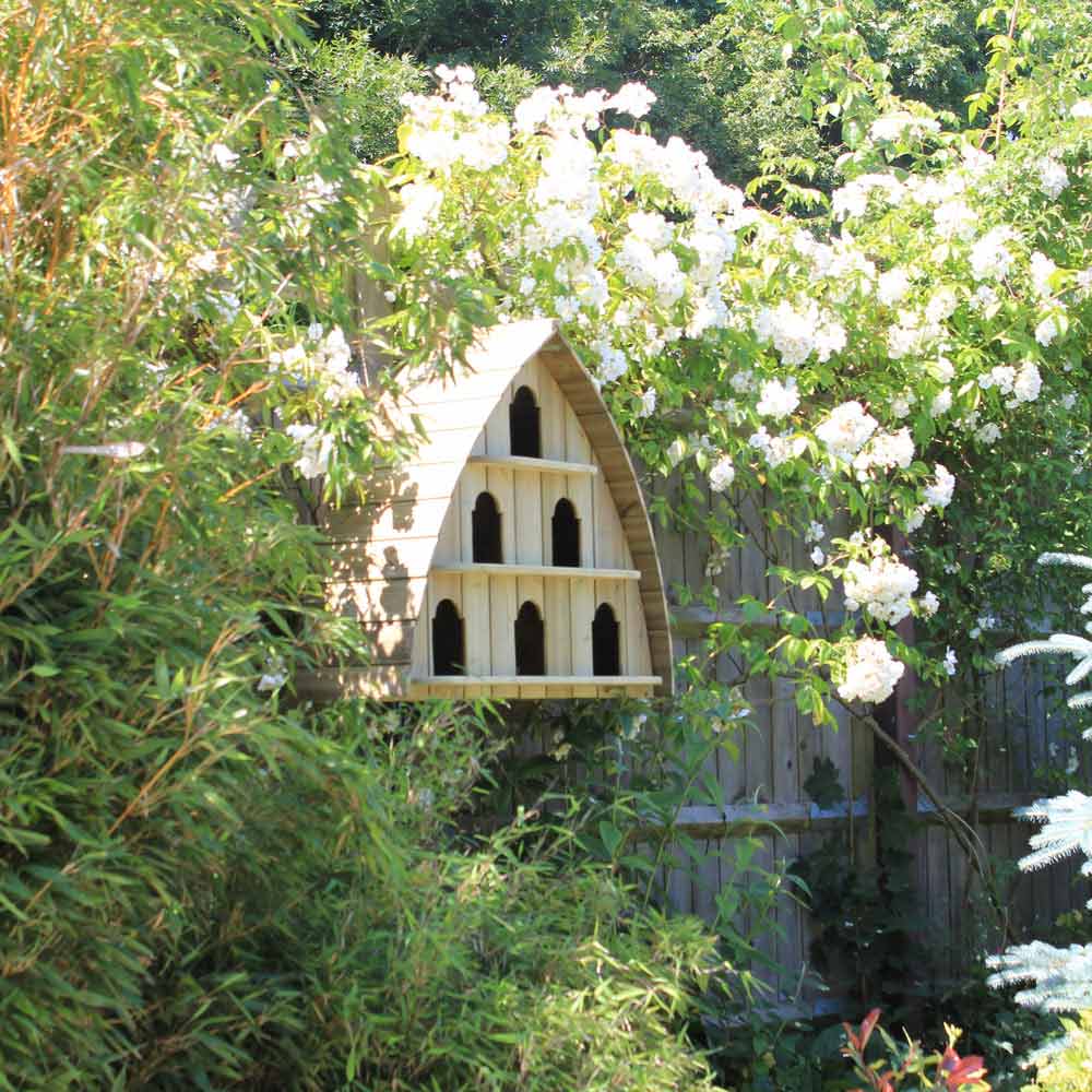 Durdle Door Six-Bay Wooden Dovecote, side view