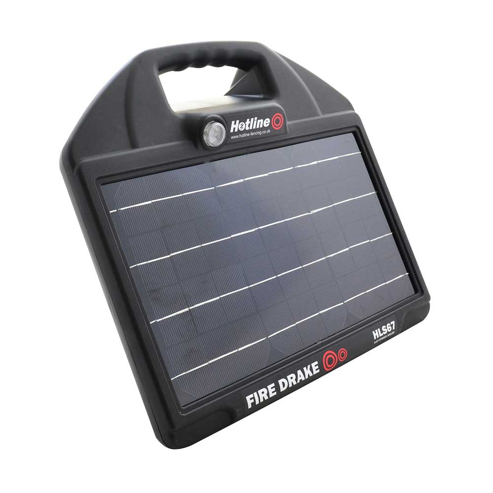 Hotline Fire Drake Solar Powered Energiser HLS67