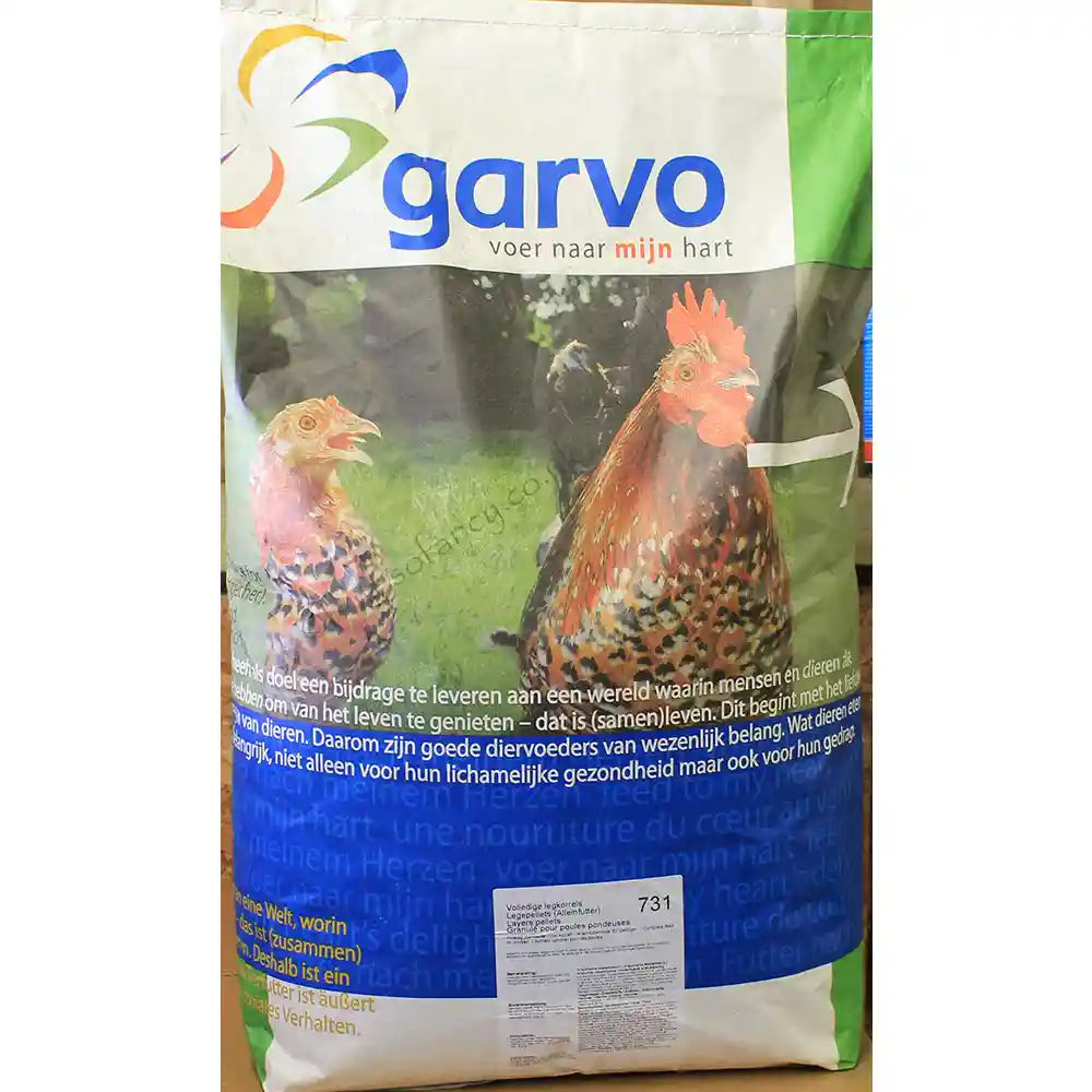 Garvo Layers Pellets Complete (731) 20kg bag
