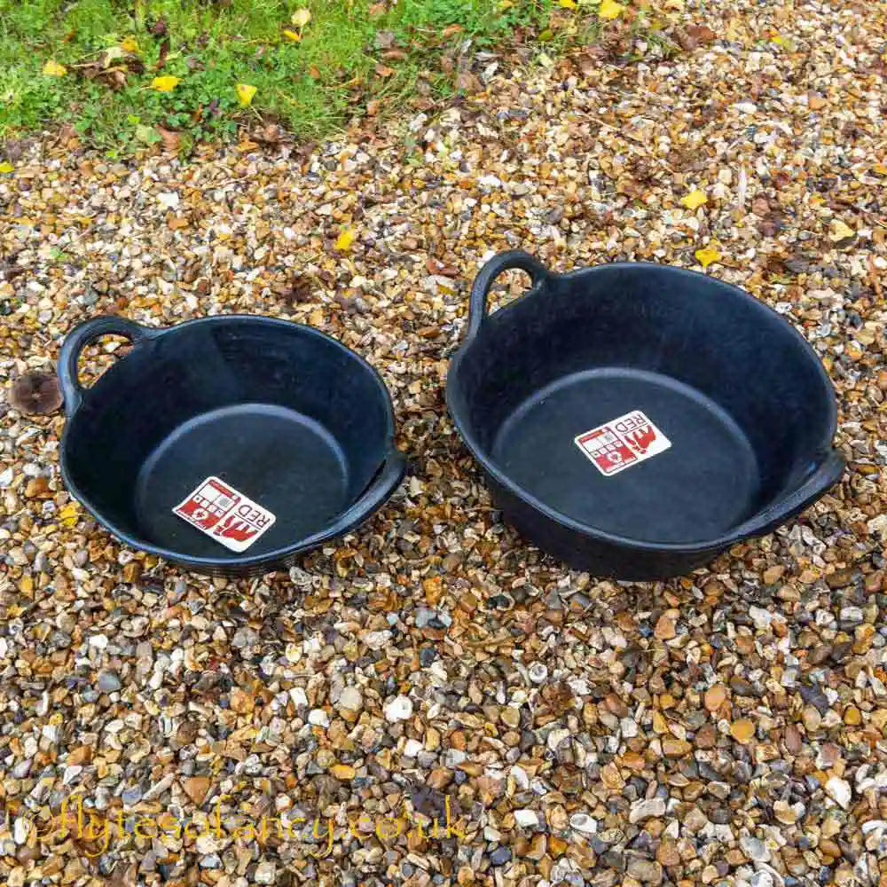 Top view Gorilla Recycled Tyre Trug Baskets