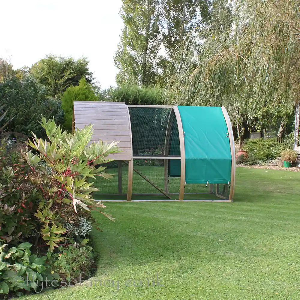 Medium Rainshade for Chicken Runs & Pens, green