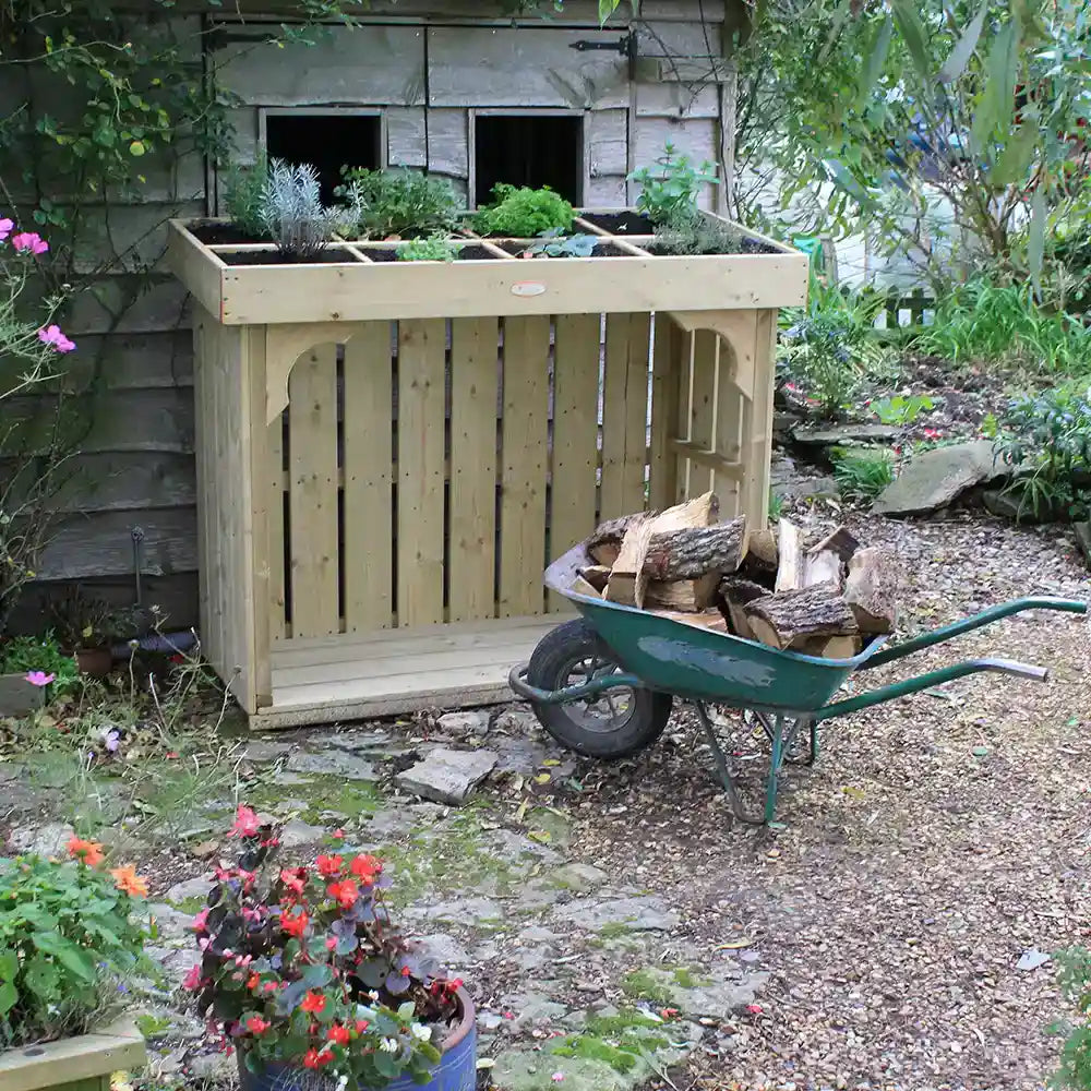 Large Grow-Top Log Store