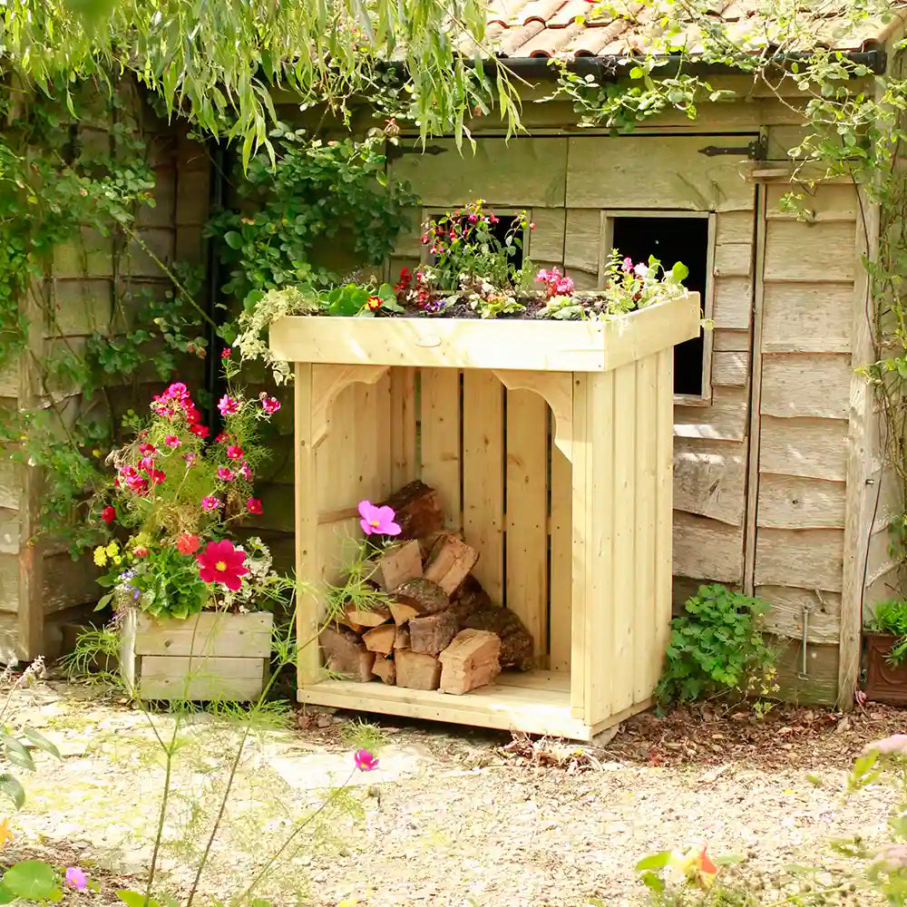 Small Grow-Top Log Store