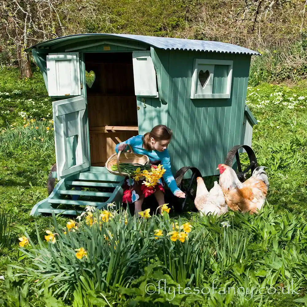 Gypsy Willow Hen House by Flyte so Fancy - open