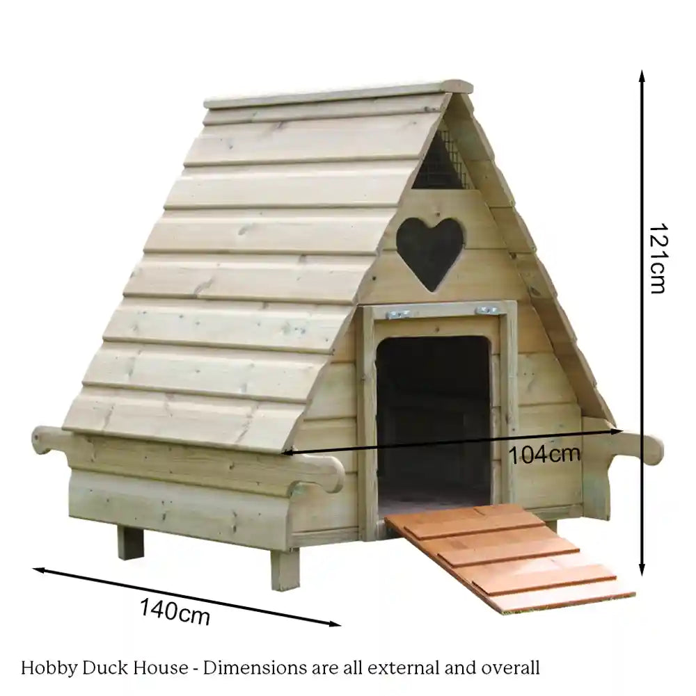 Dimensions of Hobby Duck House