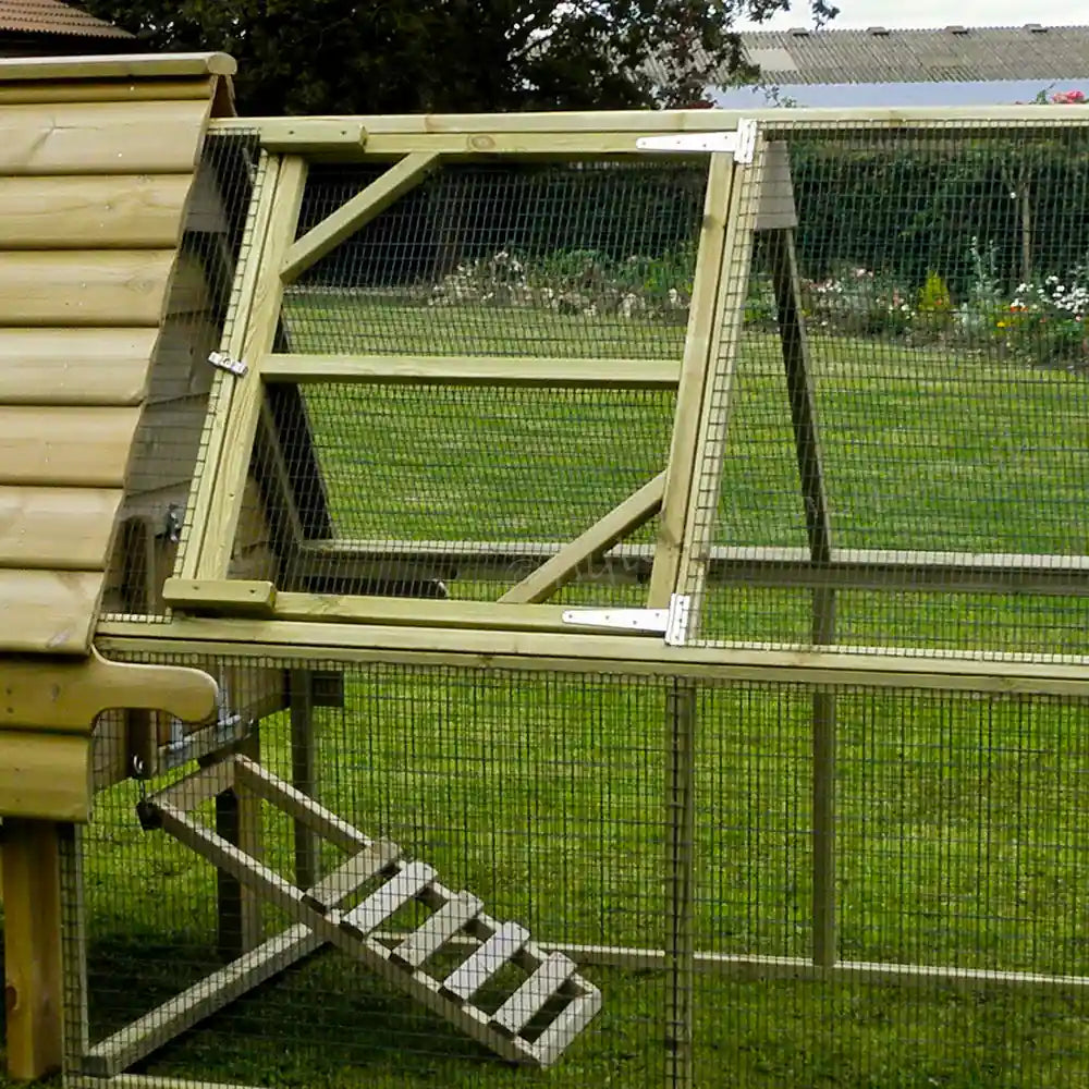 Run for Long Legged Hobby Henhouse - side door