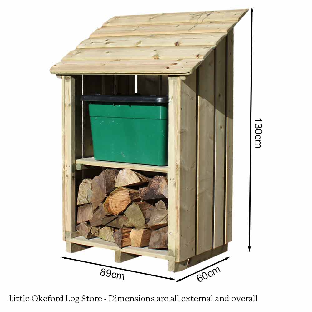 Little Okeford Log & Recycling Box Store