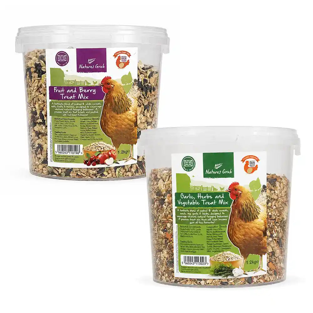 Natures Grub Chicken Treat Mix - 1.2kg