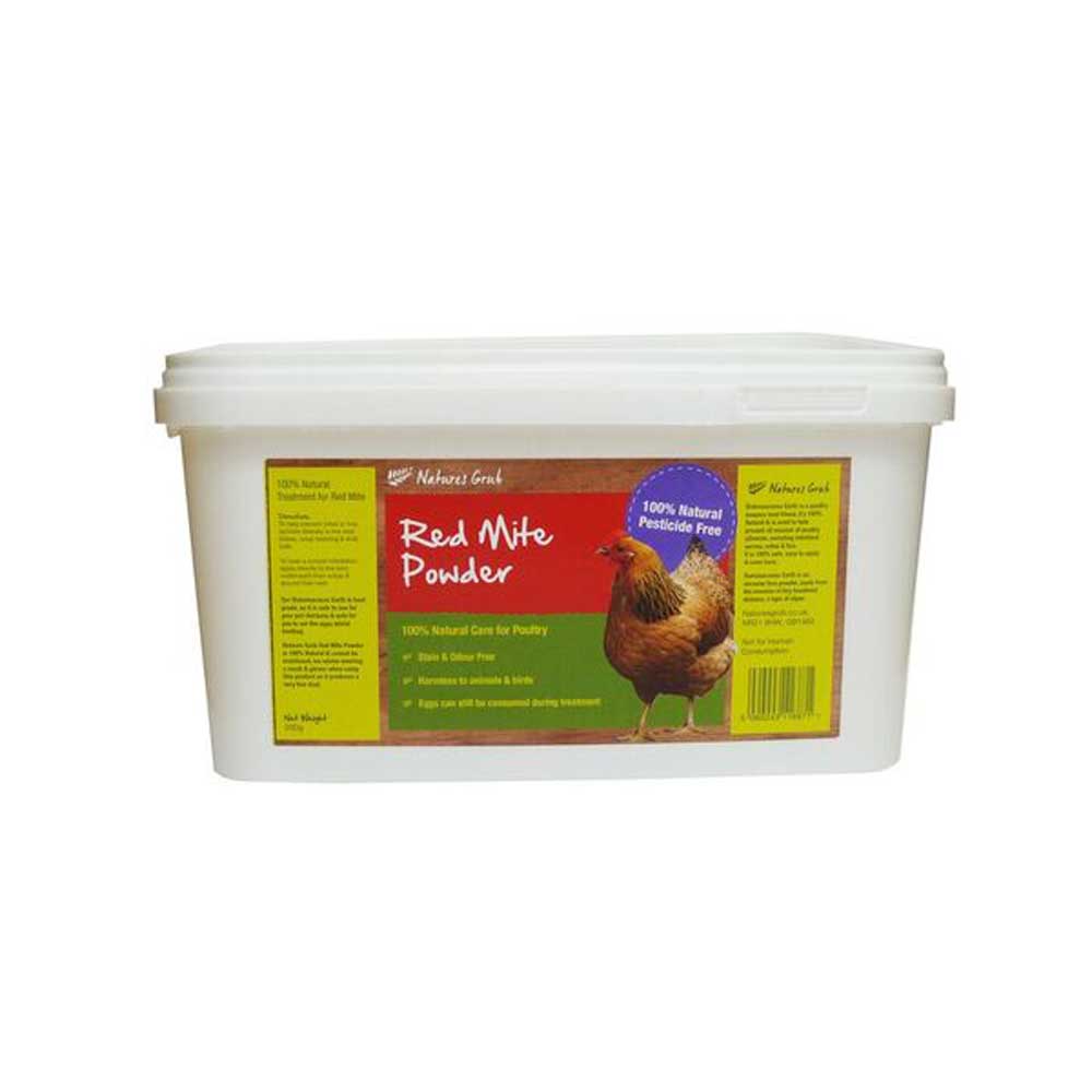 Natures Grub Red Mite (DE) Powder