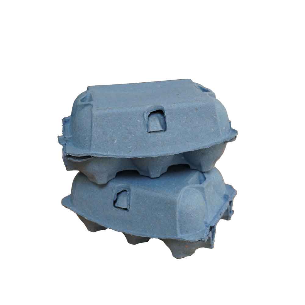 Plain Coloured Egg Boxes, Mid-Blue