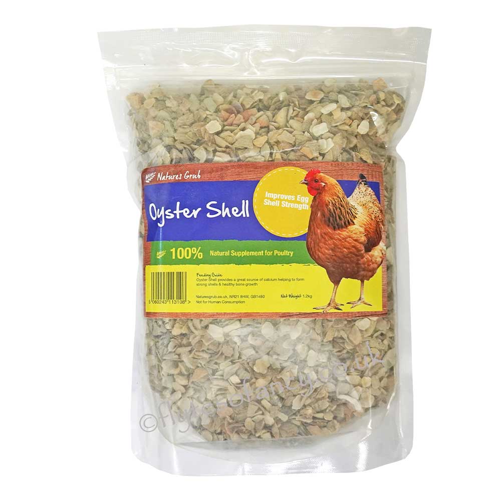 Large Oystershell for Poultry - Pouch 