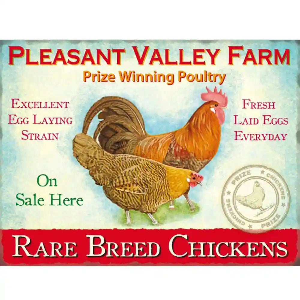 Pleasant Valley Farm Metal Wall Sign