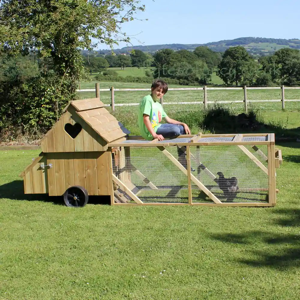 Dorset Ranger Six Chicken Coop with wheels