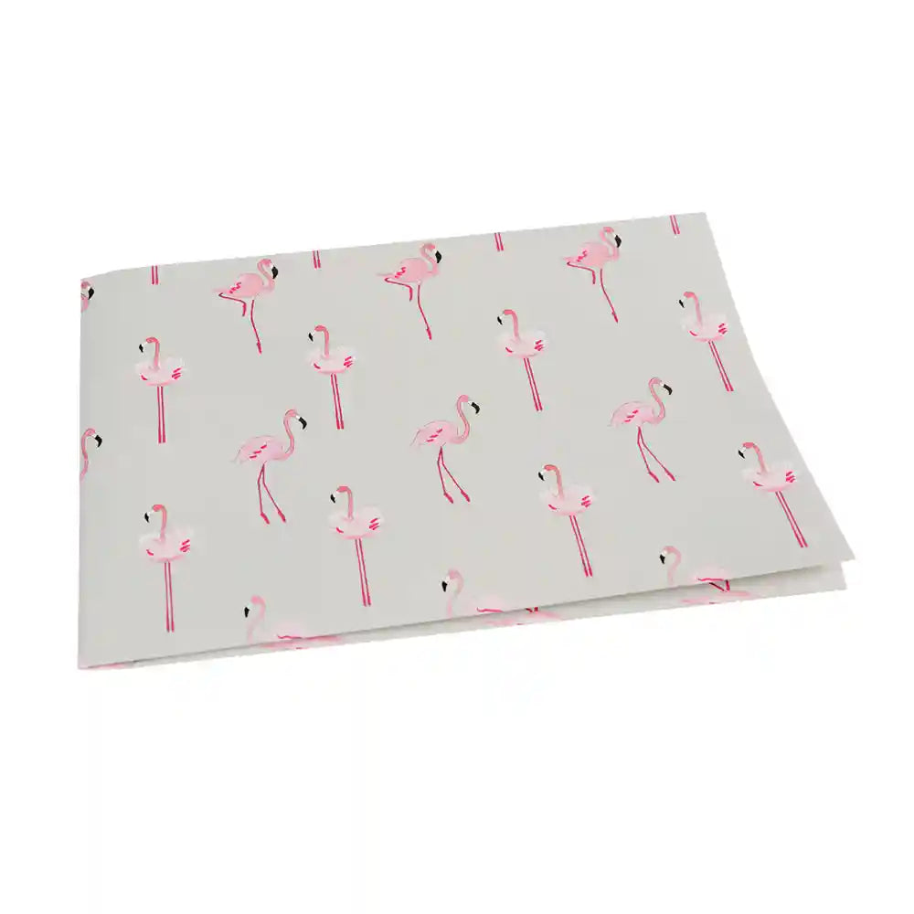Flamingoes Flat Gift Wrap by Sophie Allport