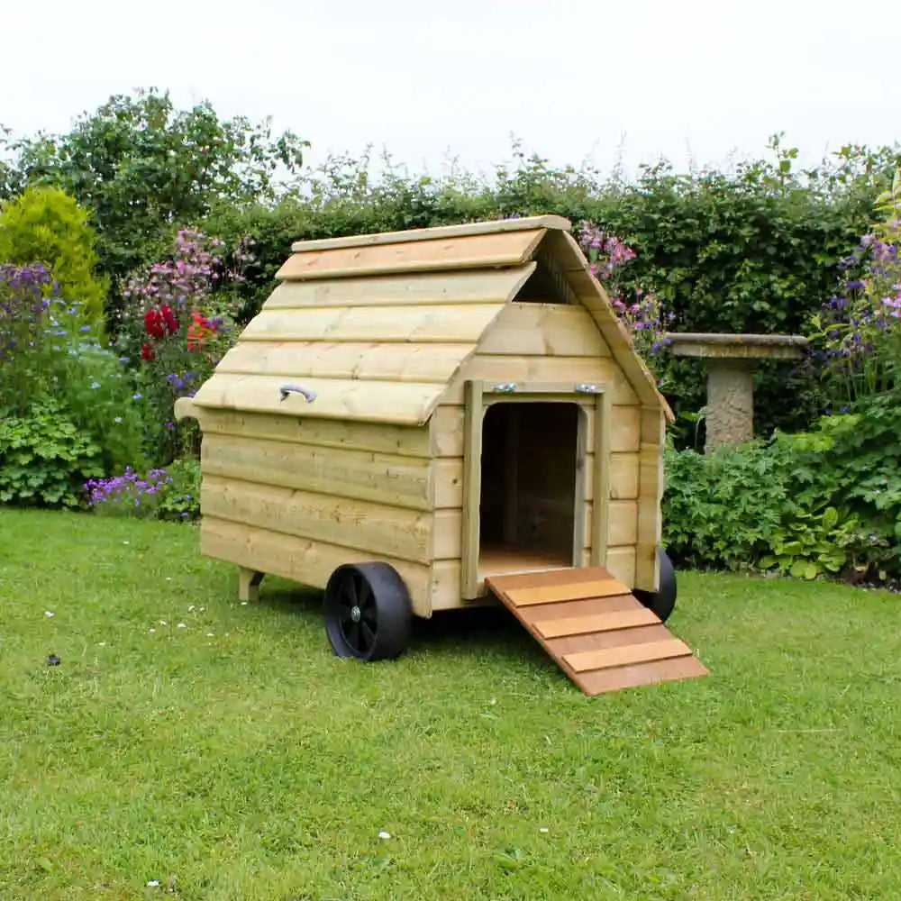 Stroller Duck House, ramp open