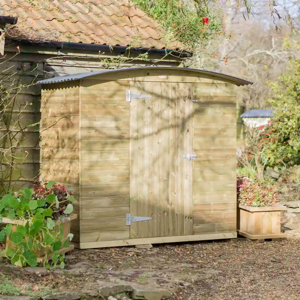6ft x 3ft Stronghold Garden Store, closed