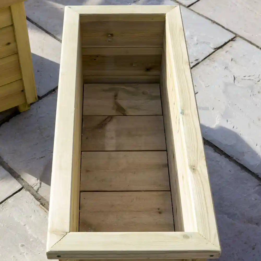 Minterne Wooden Garden Planter - Large