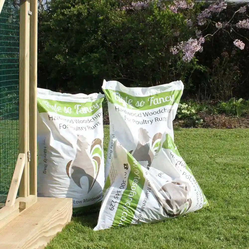 Bags of FSF Hardwood Woodchip