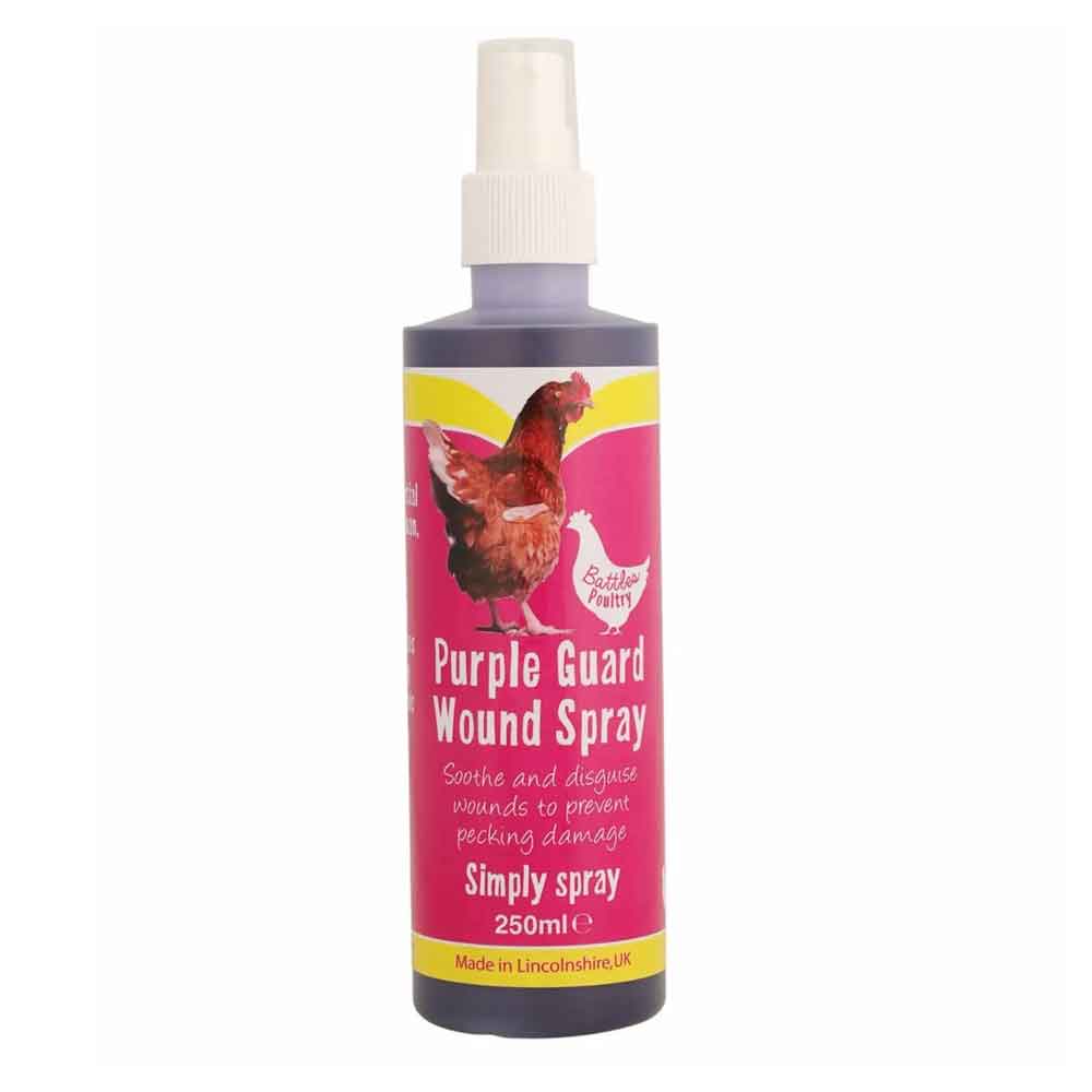 wound gard spray Battles Poultry Purple Guard Wound Spray