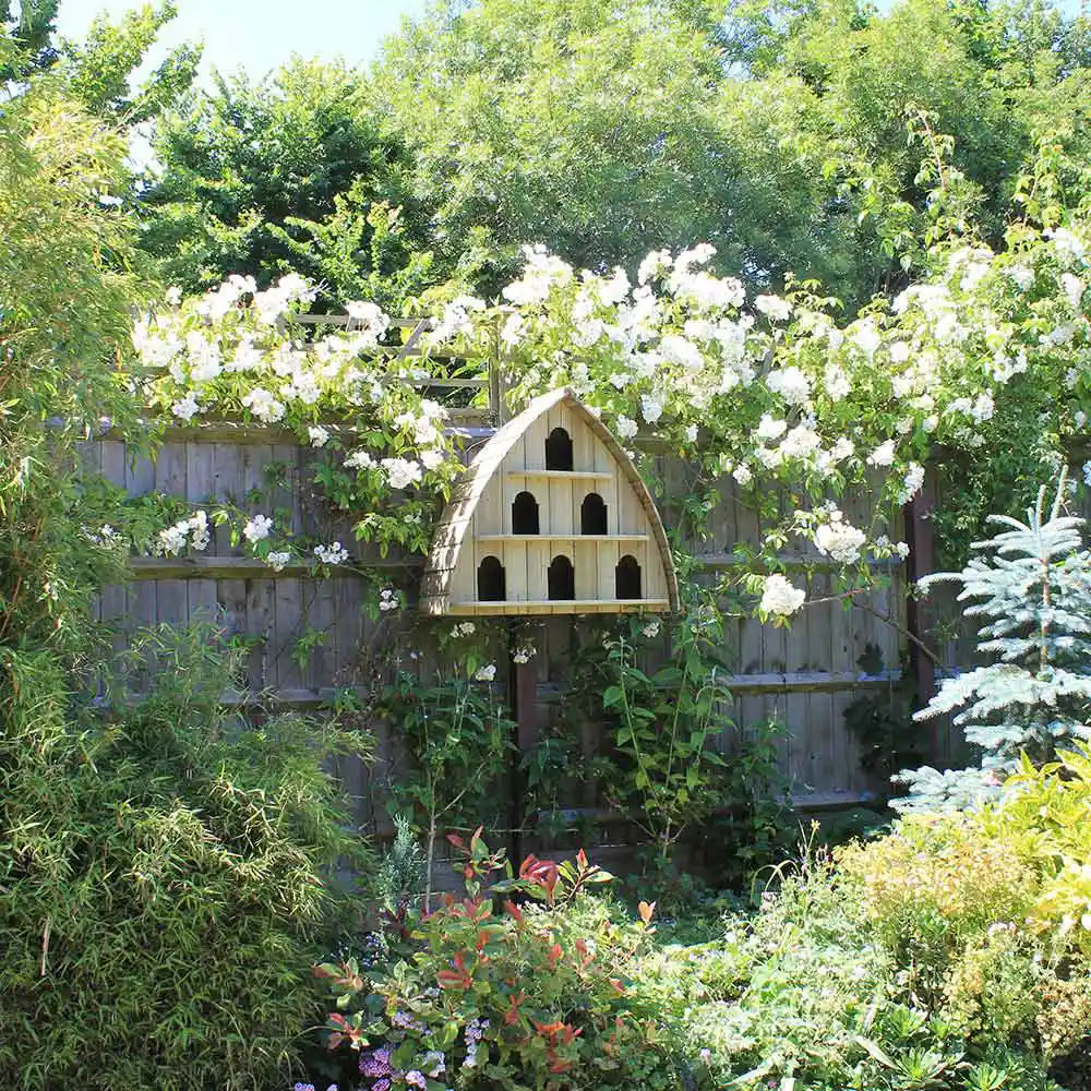 Durdle Door Dovecote on fence