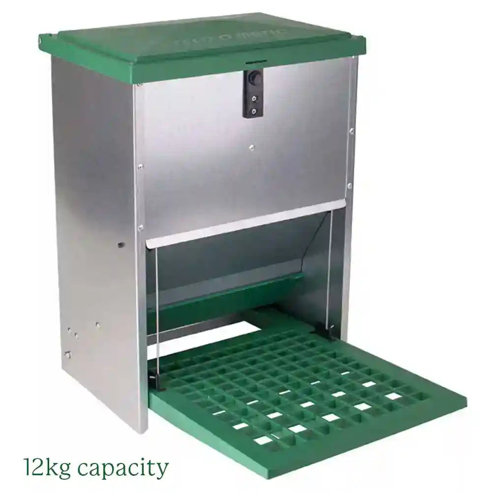 Feedomatic Vermin-Resistant Treadle Feeders - 12kg