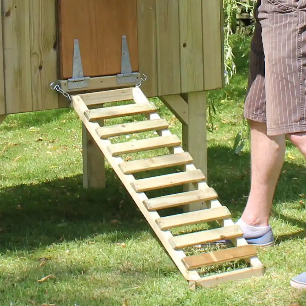 Wooden Ladder for Henhouse