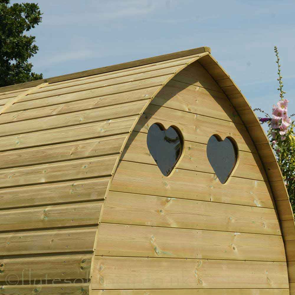 Arched Palisade Rabbit House