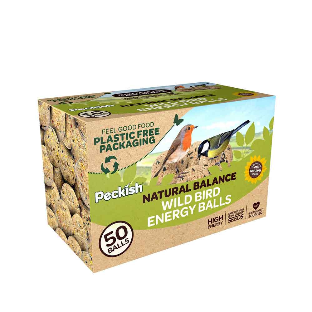 Peckish Natural Balance Energy Suet Balls - 50 box