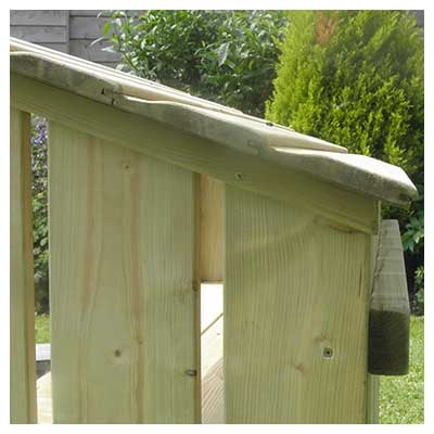 Melbury Log Store (4ft wide)