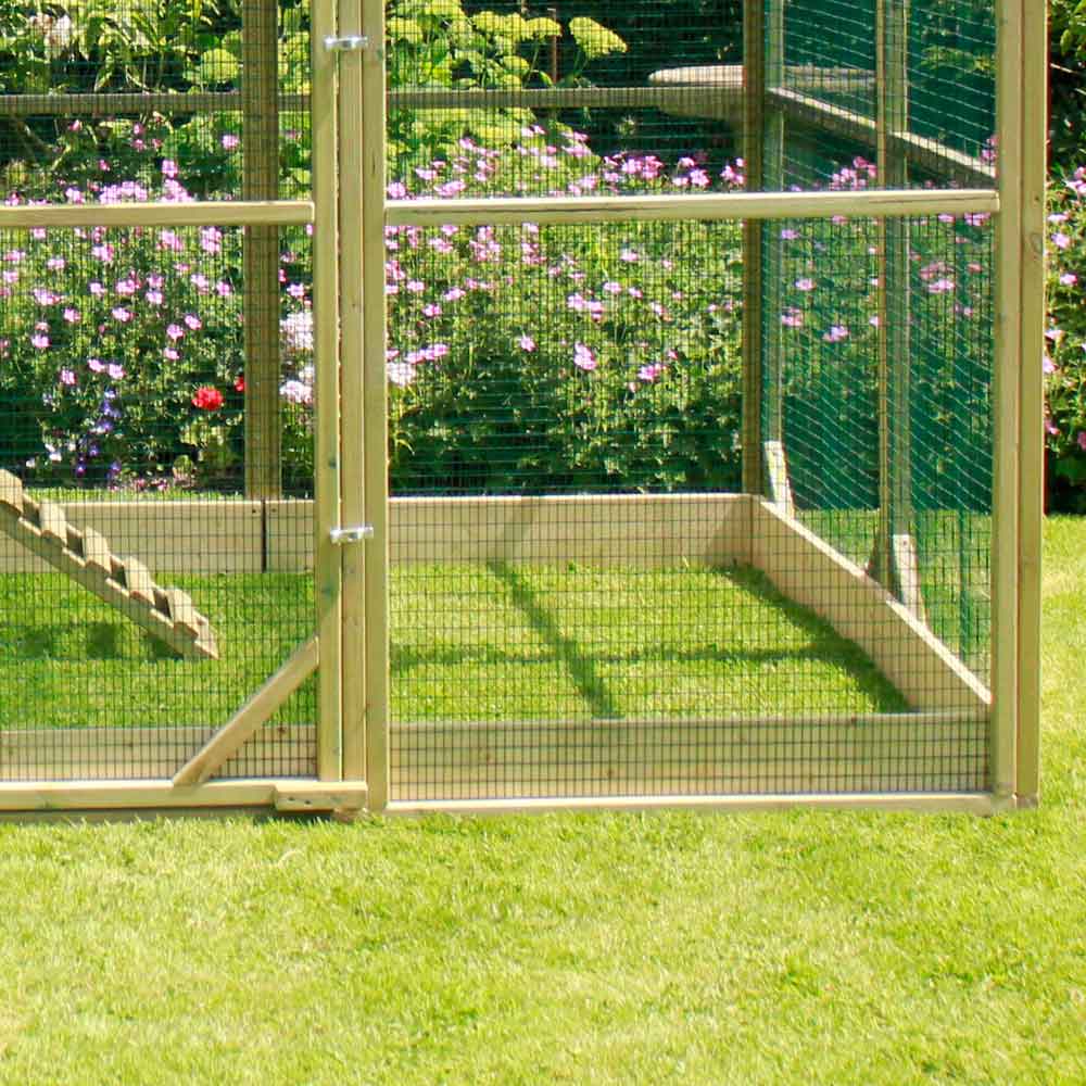 Timber Skirt for Flyte Aviary Chicken Coops