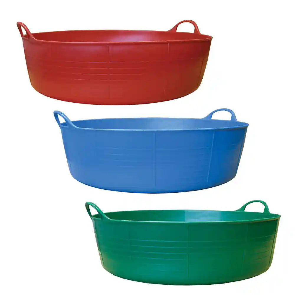 Flexible Shallow Tubtrugs, 15 litres