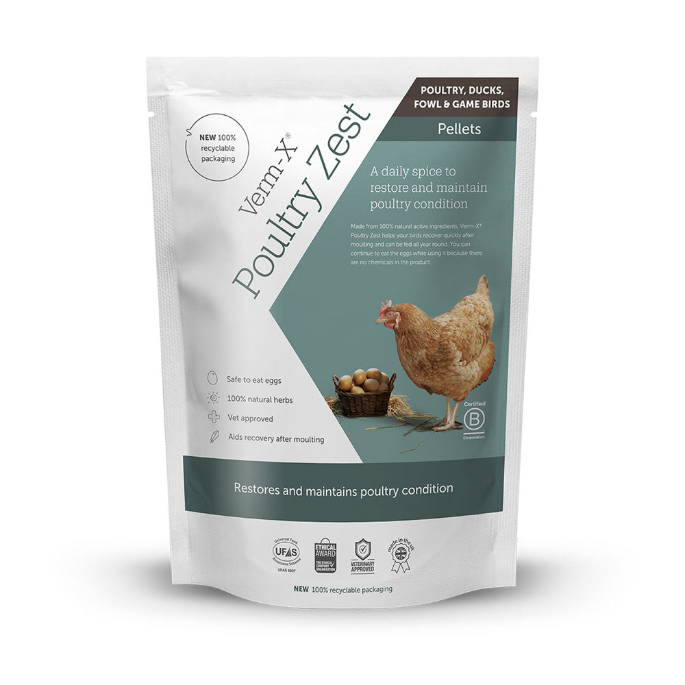 Verm-X Poultry Zest Pellets