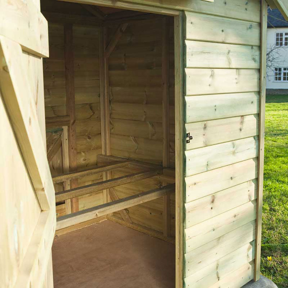 Inside the Granary 25 Hen House