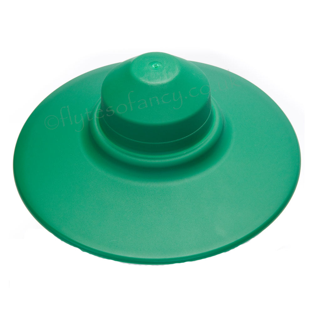 Green Plastic Raincover for 2.5kg Ascot Chicken Feeder