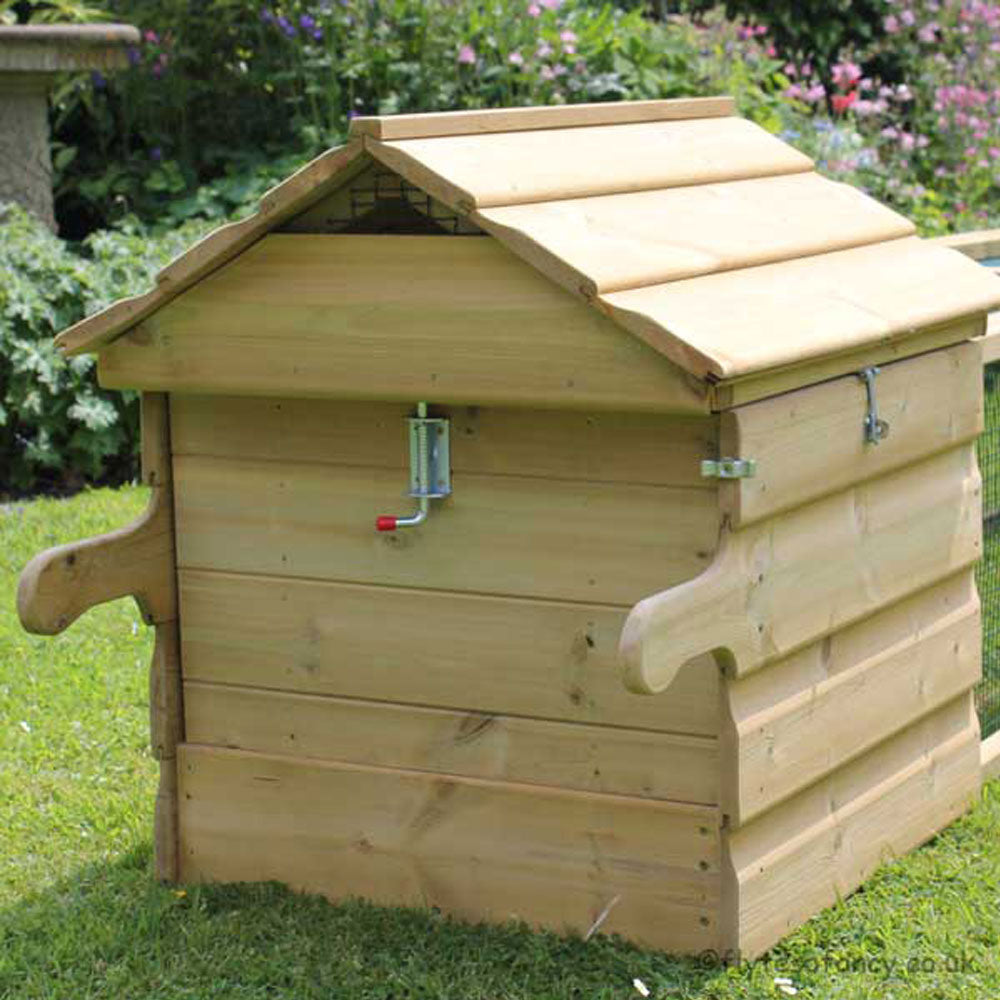 Back door of Broody Coop