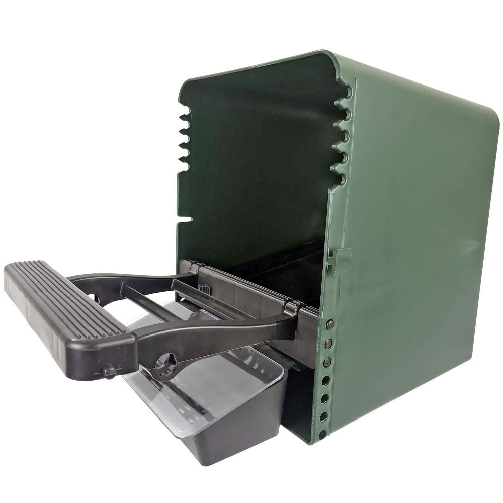 ChickBox Rollaway Plastic Nest Box, green