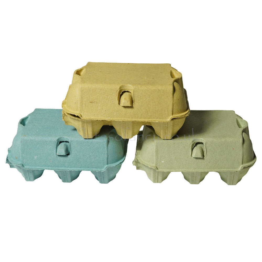 Plain Coloured Egg Boxes, Mint Green