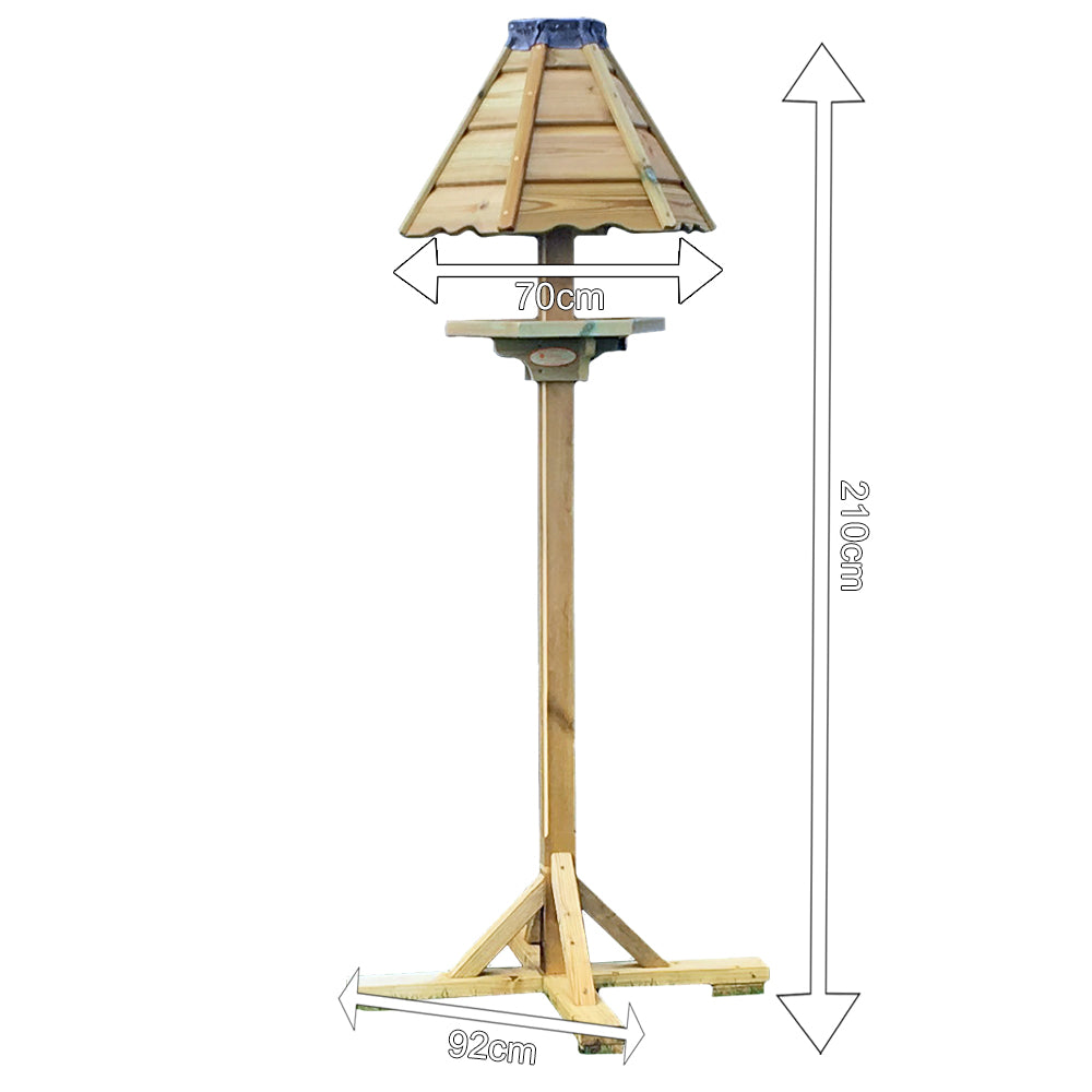 Dimensions of Elizabeth Garden Bird Table 