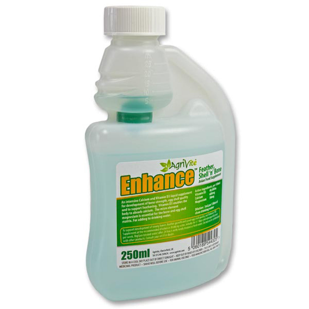 250ml Agrivite Enhance Feather Shell 'n' Bone