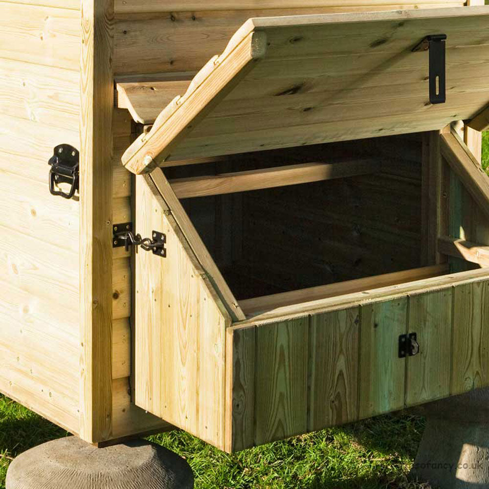 Nesting Box detail of Granary 8 Hen House