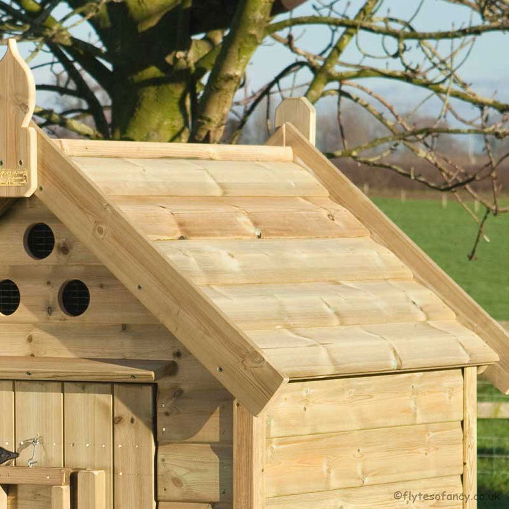 Timber Roof for Granary 8 Hen House