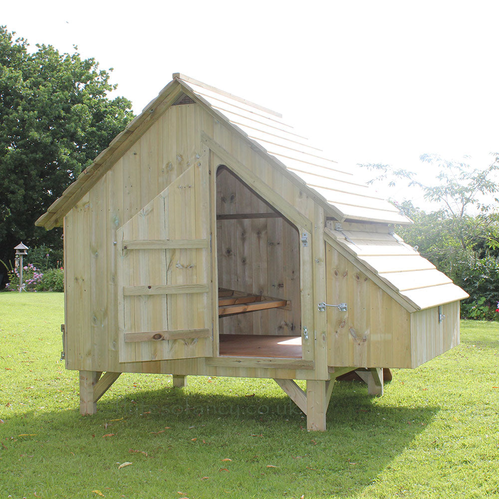 The Maggie's 24 Hen House, rear view