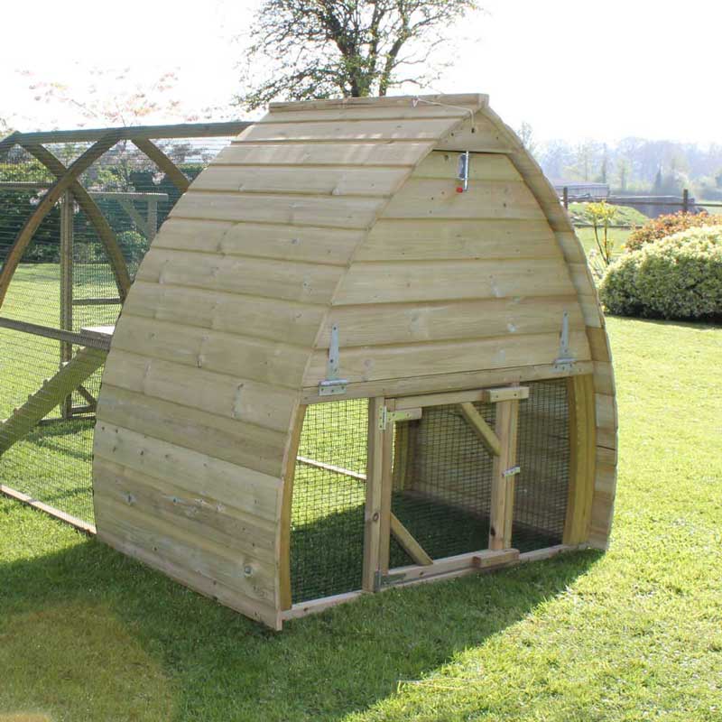 Rear door of Salisbury Chicken Coop