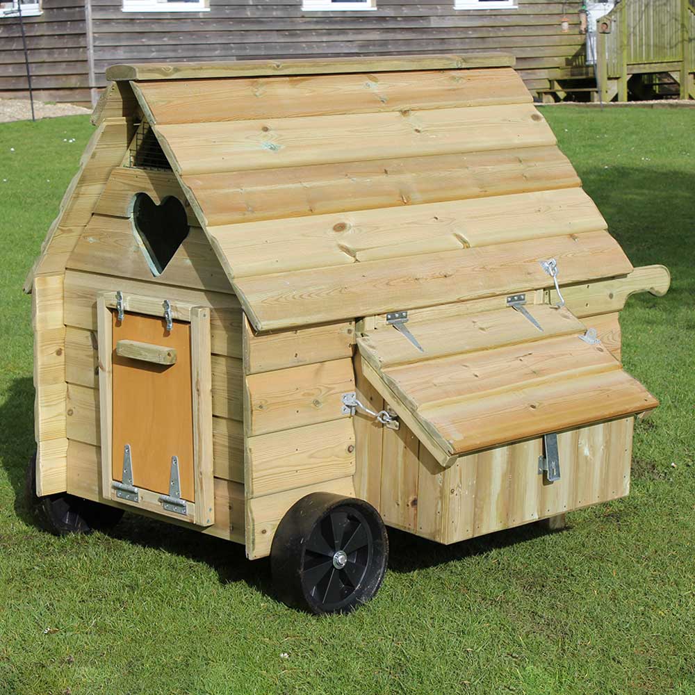 Dorset Stroller Chicken Coop with Ramp Door