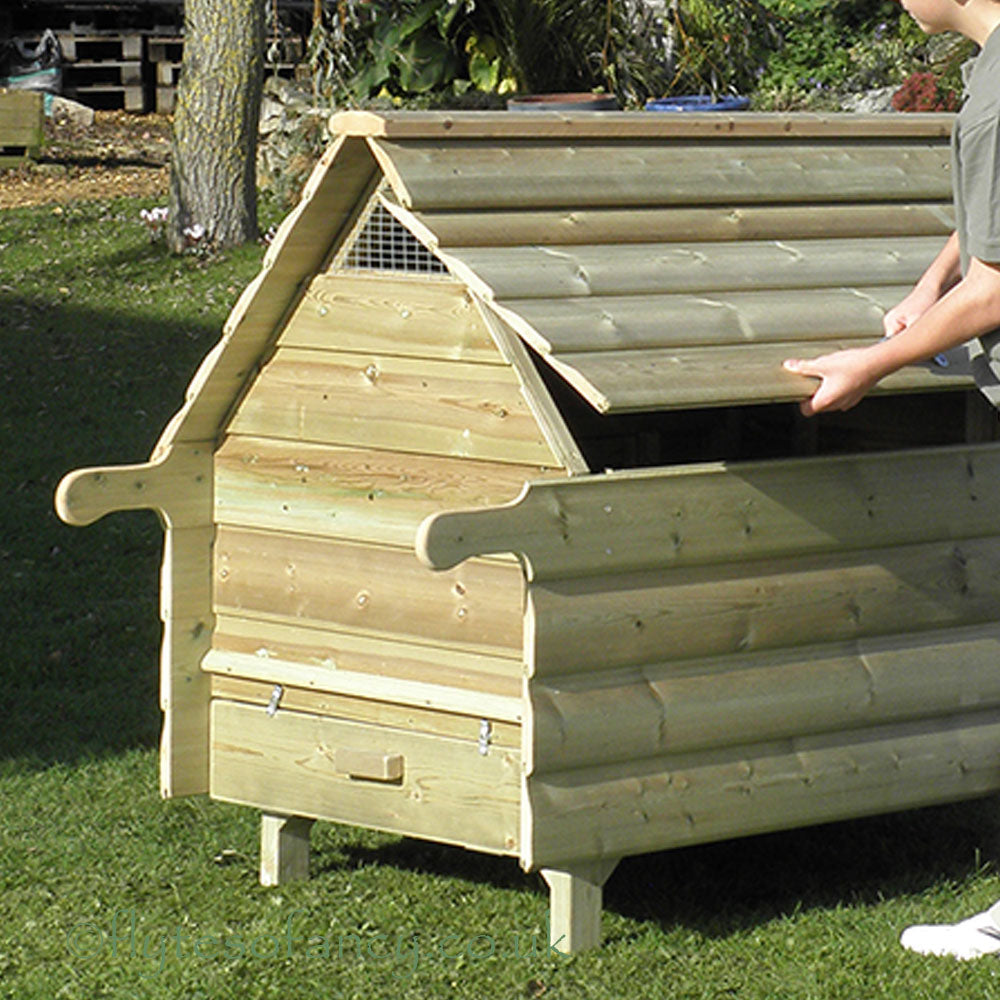 Lift out roof Dorset Stroller Chicken Coop